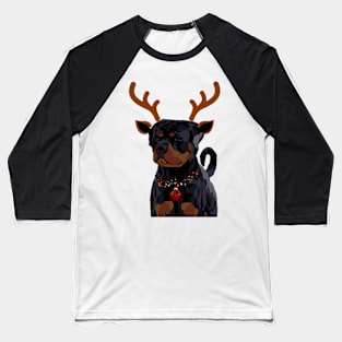 Rottweiler woofmas Baseball T-Shirt